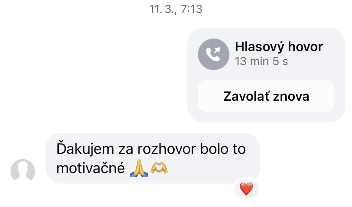 Motivačný rozhovor v klube