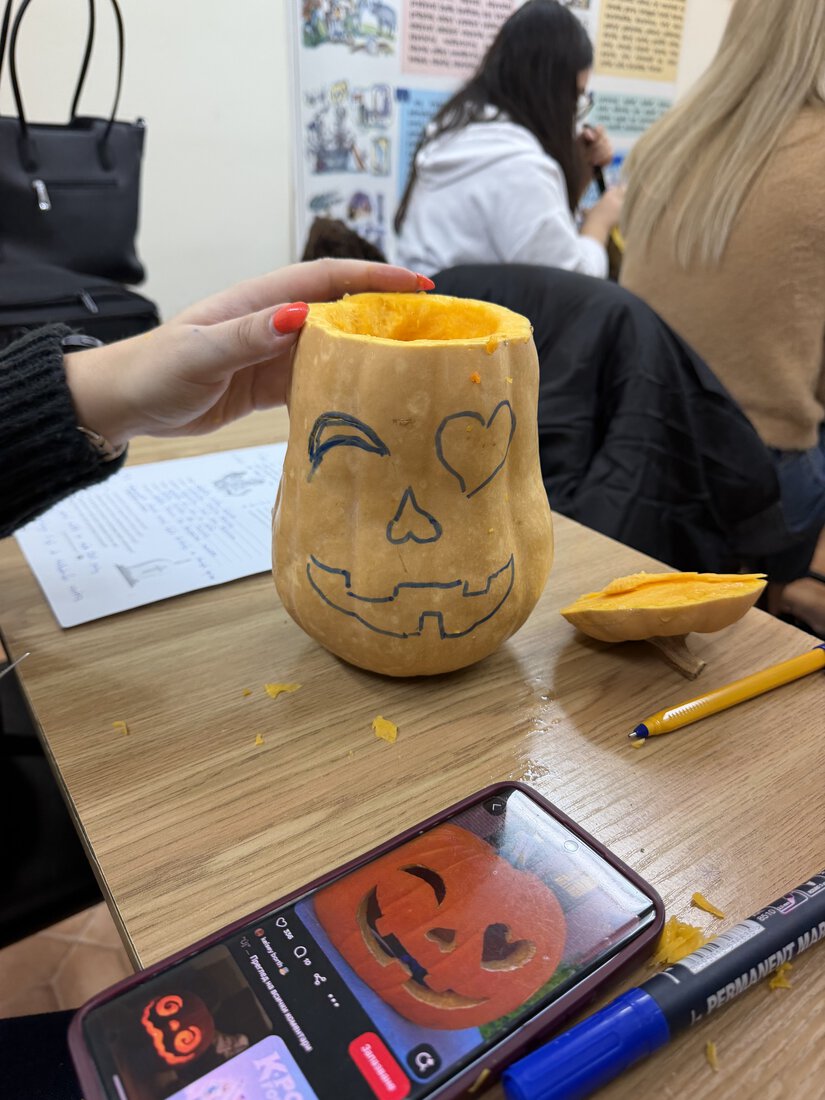 vyrezávaná tekvica
